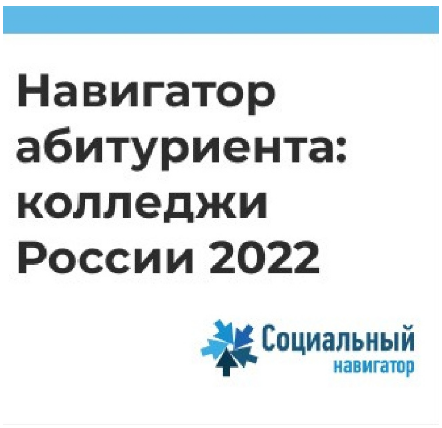 Навигатор абитуриента: колледжи России 2022 